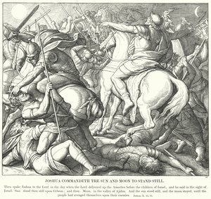 Giosuè Comanda al Sole e alla Luna di Fermarsi