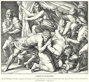 Sansone è Sconfitto da Julius (after) Schnorr von Carolsfeld