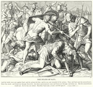 La morte di Saul (incisione)