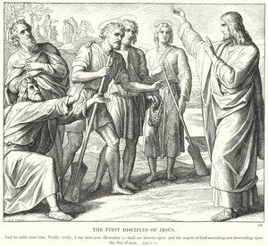 I Primi Discepoli di Gesù da Julius (after) Schnorr von Carolsfeld