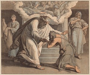 Il figliol prodigo, San Luca, XV, 20 da Julius (after) Schnorr von Carolsfeld
