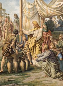 Il Matrimonio a Cana da Julius (after) Schnorr von Carolsfeld