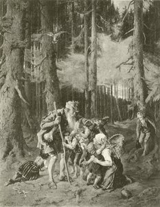 Il Fedele Eckart (incisione) da Julius Adam