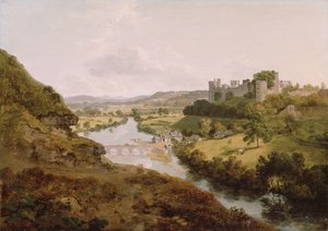 Castello di Ludlow, Shropshire da Julius Caesar Ibbetson