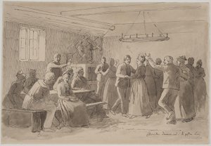La sposa danza tra i matrimoni da Julius Exner