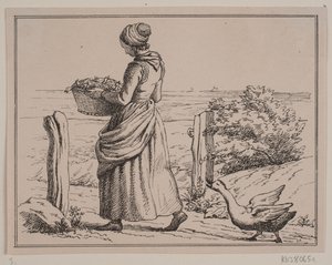 Illustrazione per "Billeder og Vers" di Julius Exner e Christian Winther da Julius Exner