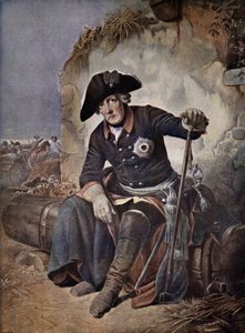 Federico il Grande, Re di Prussia da Julius Friedrich Anton (after) Schrader