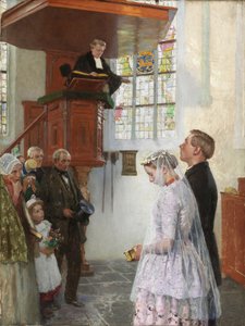 Il matrimonio da Julius Gari Melchers