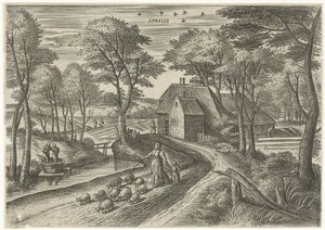 Aprile da Julius Goltzius
