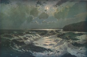 La Scogliera, Baia di St Ives, Cornovaglia, fine XIX-inizio XX secolo, c1930 da Julius Olsson