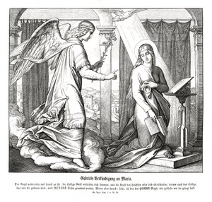 Annunciazione, Vangelo di Luca