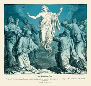 Ascensione di Cristo, Vangelo di Luca da Julius Schnorr von Carolsfeld