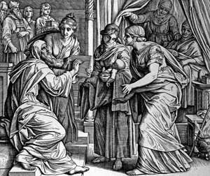 Nascita di San Giovanni Battista da Julius Schnorr von Carolsfeld