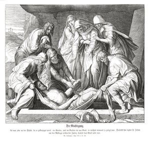 Sepoltura di Gesù, Vangelo di Giovanni