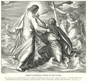 Cristo Sostiene Pietro sull