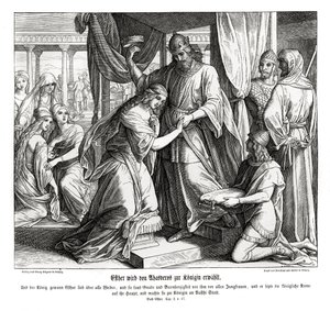 Ester diventa regina, Ester da Julius Schnorr von Carolsfeld