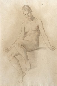 Nudo femminile da Julius Schnorr von Carolsfeld