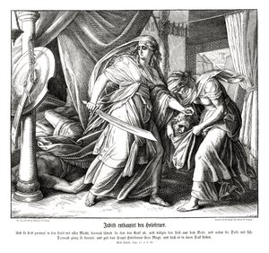 Giuditta decapita Oloferne, libro di Giuditta