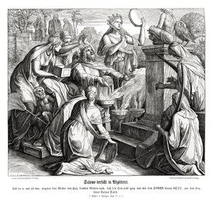 Il re Salomone cade nell