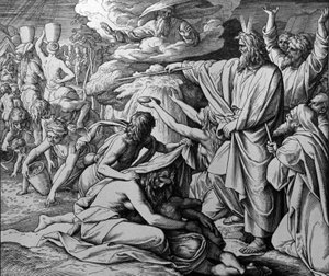 Miracolo di Mosè da Julius Schnorr von Carolsfeld
