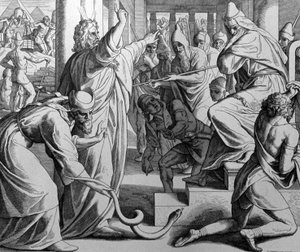 Mosè e Aronne da Julius Schnorr von Carolsfeld