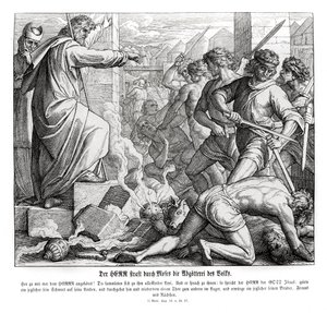 Mosè punisce il popolo per la loro idolatria, Esodo