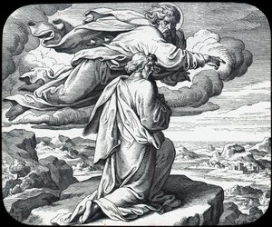 Mosè vede la terra d