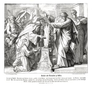Paolo e Barnaba a Listra, Atti degli Apostoli da Julius Schnorr von Carolsfeld