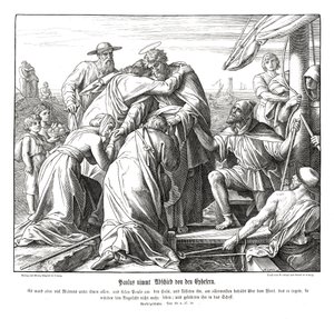 Paolo lascia gli Efesini, Atti degli Apostoli