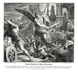 Preghiera di Ezechia, 2 Re da Julius Schnorr von Carolsfeld
