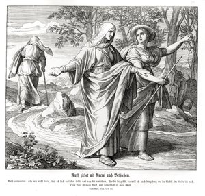 Ruth va con Naomi a Betlemme, Ruth da Julius Schnorr von Carolsfeld
