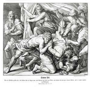 La caduta di Sansone, Giudici