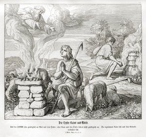 Le offerte di Caino e Abele, Genesi