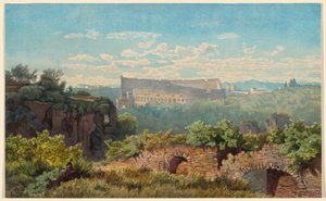Il Colosseo visto dal Palatino da Julius Zielke