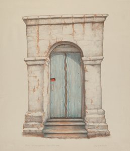 Porta alla Missione San Juan da June Dale