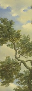 Paesaggio arcadico con un viaggiatore da Jurriaan Andriessen