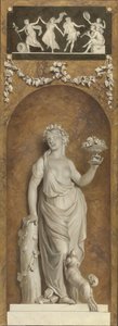 Pittura Murale con Baccante da Jurriaan Andriessen