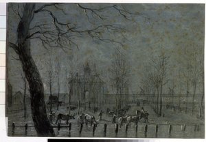 La porta di Utrecht in Olanda da Jurriaan Andriessen
