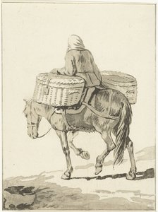 Donna a cavallo da Jurriaan Cootwijck (attributed to)
