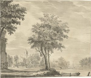Veduta di un villaggio