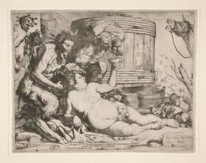 Baccanale (Silenus ubriaco) da Jusepe de Ribera