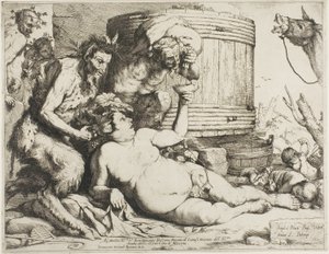 Silenus ubriaco da Jusepe de Ribera