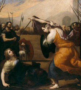 Duello di donne da Jusepe de Ribera