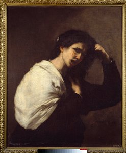 Donna che si strappa i capelli da Jusepe de Ribera