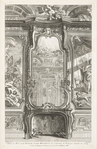 Gabinetto del Conte Bielinski Gran Maresciallo della Corona di Polonia eseguito nel 1734, 1a Tavola