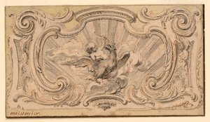Progetto per un Pannello Ornamentale da Juste Aurèle Meissonnier