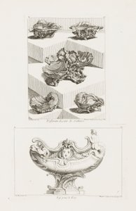 Differenti Disegni di Saliniere, tav. 63 in Oeuvre de Juste-Aurele da Juste Aurèle Meissonnier