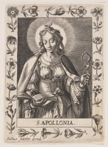 Santa Apollonia da Justus Sadeler