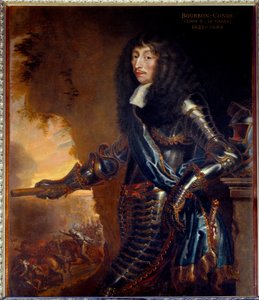 Ritratto a figura intera del Grand Condé, Luigi II Principe di Borbone (1621-1686) da Justus van Egmont