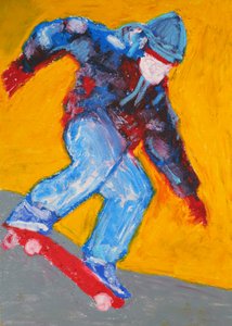 Azione dinamica dello skater